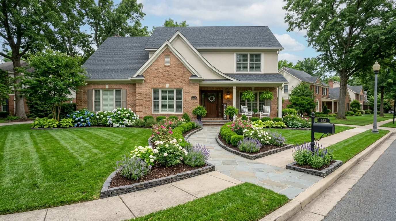 9 Boost Curb Appeal Front of House Landscape Ideas